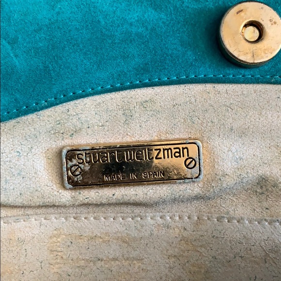 Vintage Stuart Weitzman suede Purse - Picture 2 of 4
